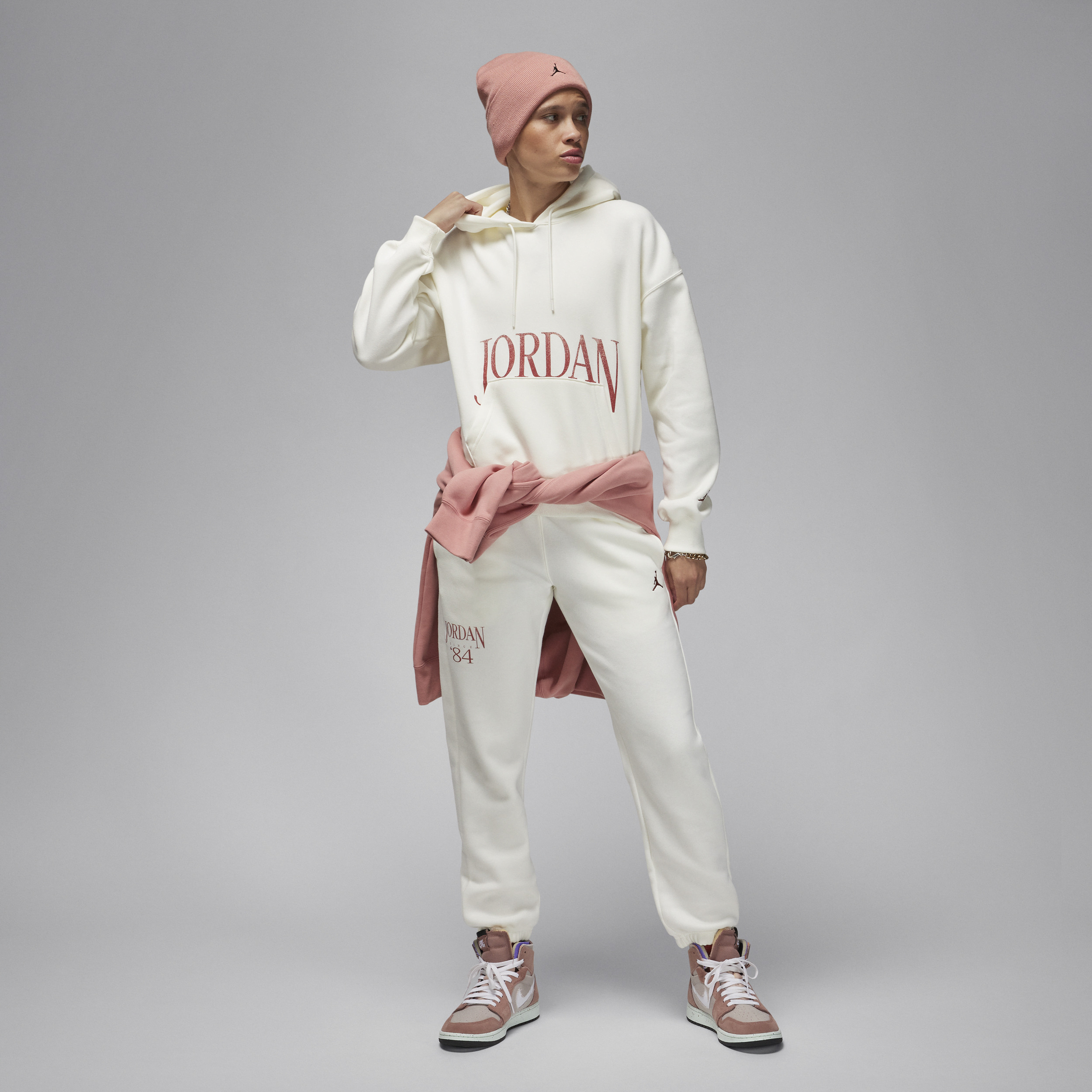 Women's Jordan Brooklyn Fleece Pullover Hoodie - 5