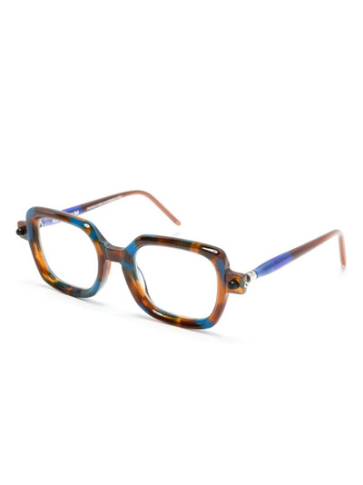 Kuboraum P4 MGT square-frame glasses outlook