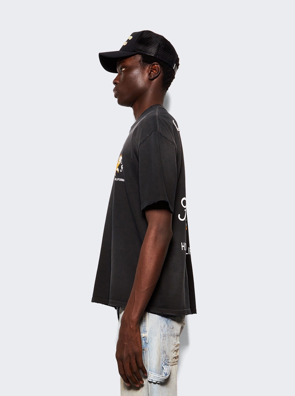 Eagle Oversize Tee Black - 3