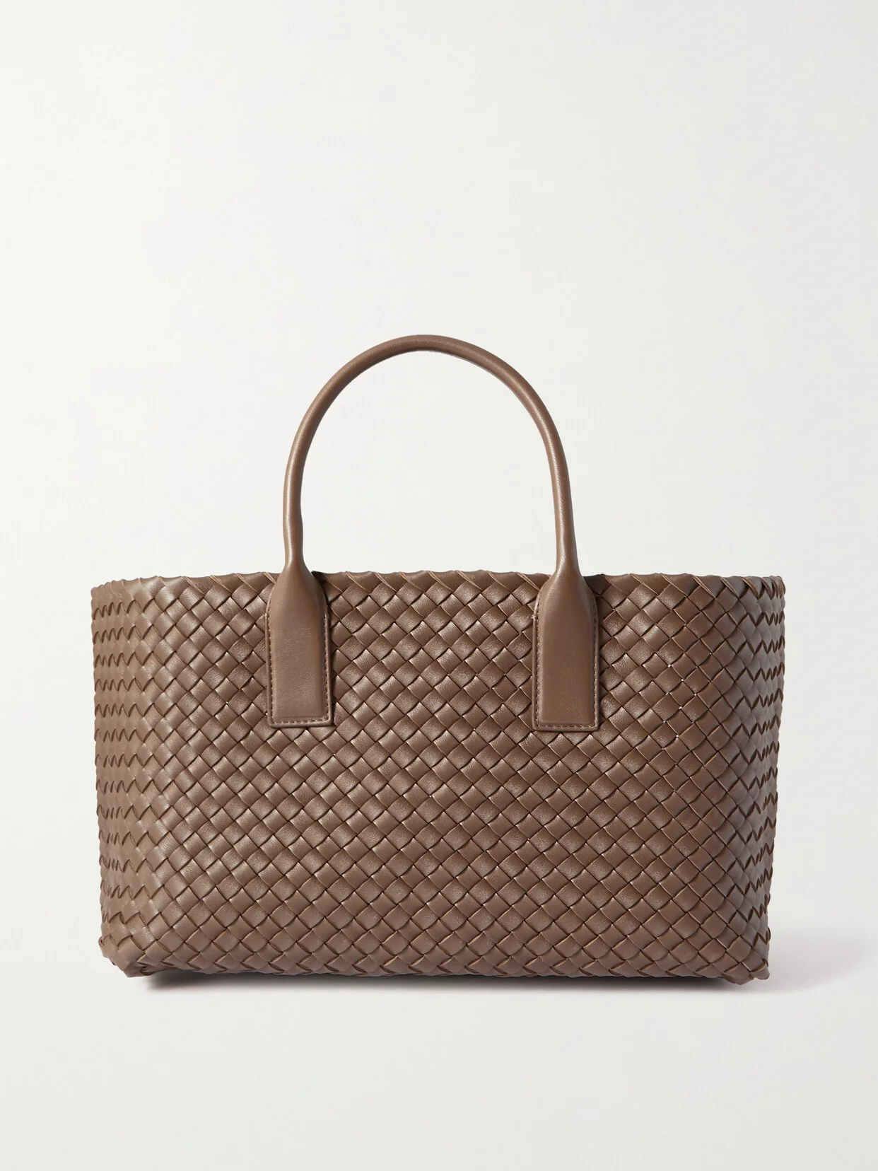 Cabat Intrecciato Leather Tote - 1