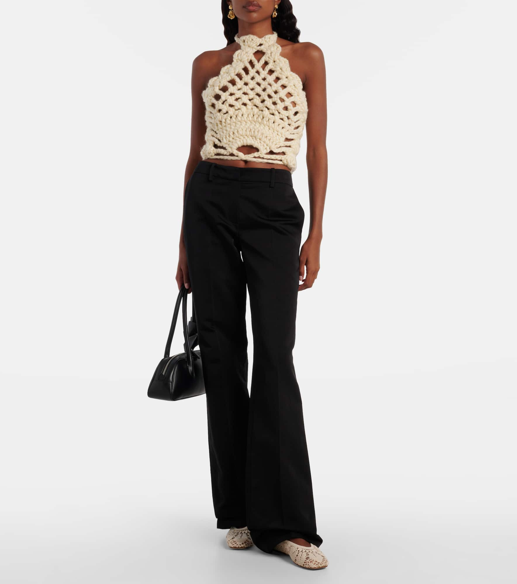 Crochet halterneck top - 2