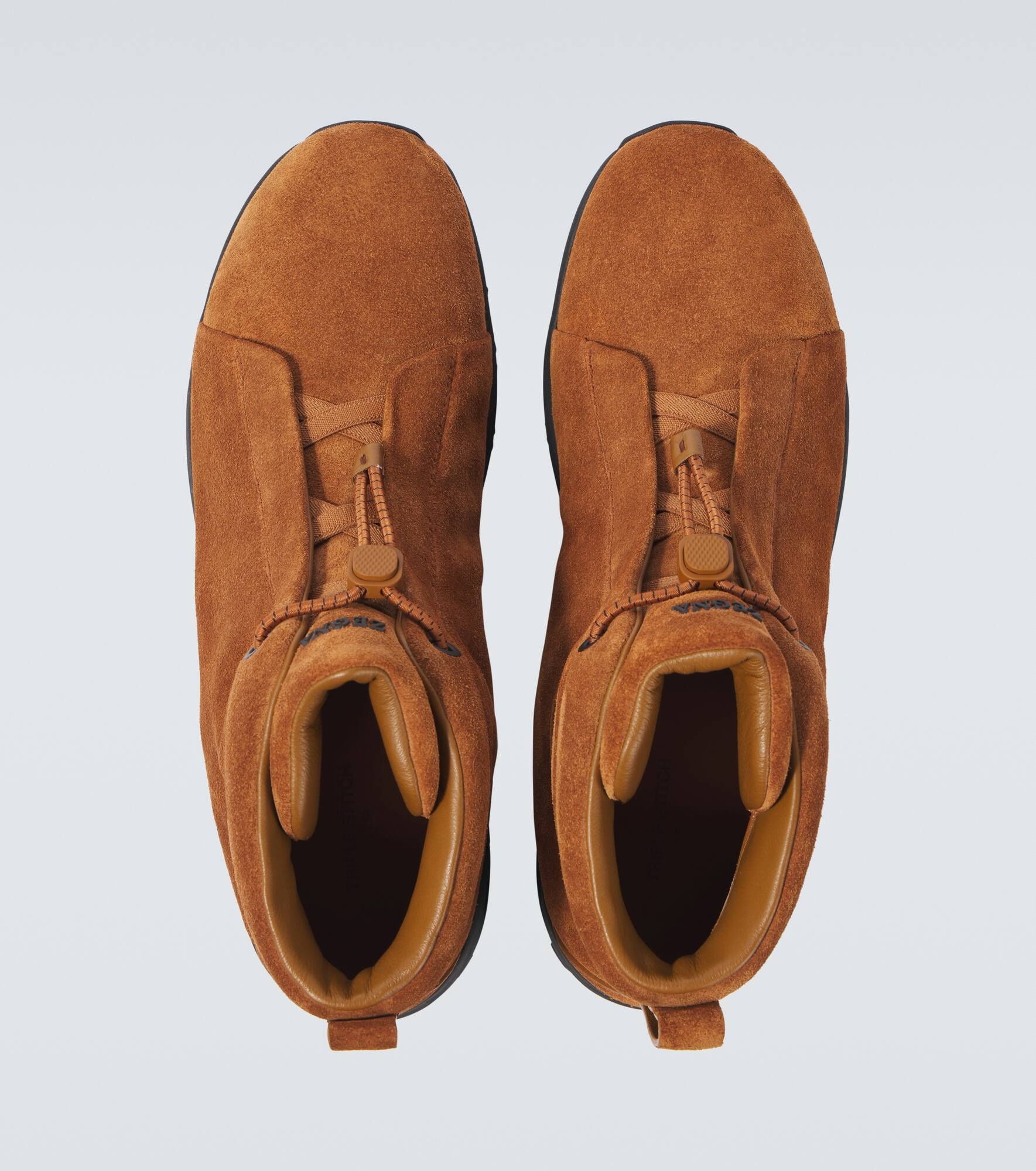 Triple Stitch Vetta suede sneakers - 4