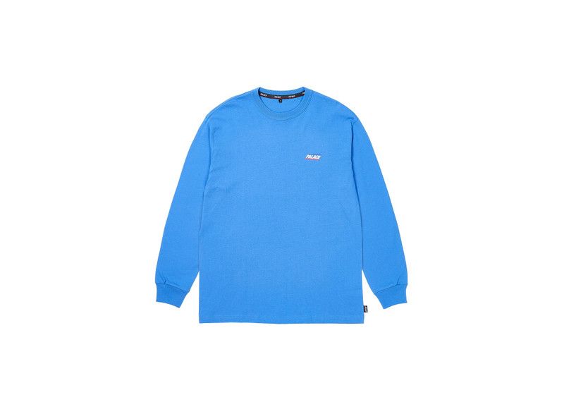 BASICALLY A LONGSLEEVE PALATIAL BLUE - 1
