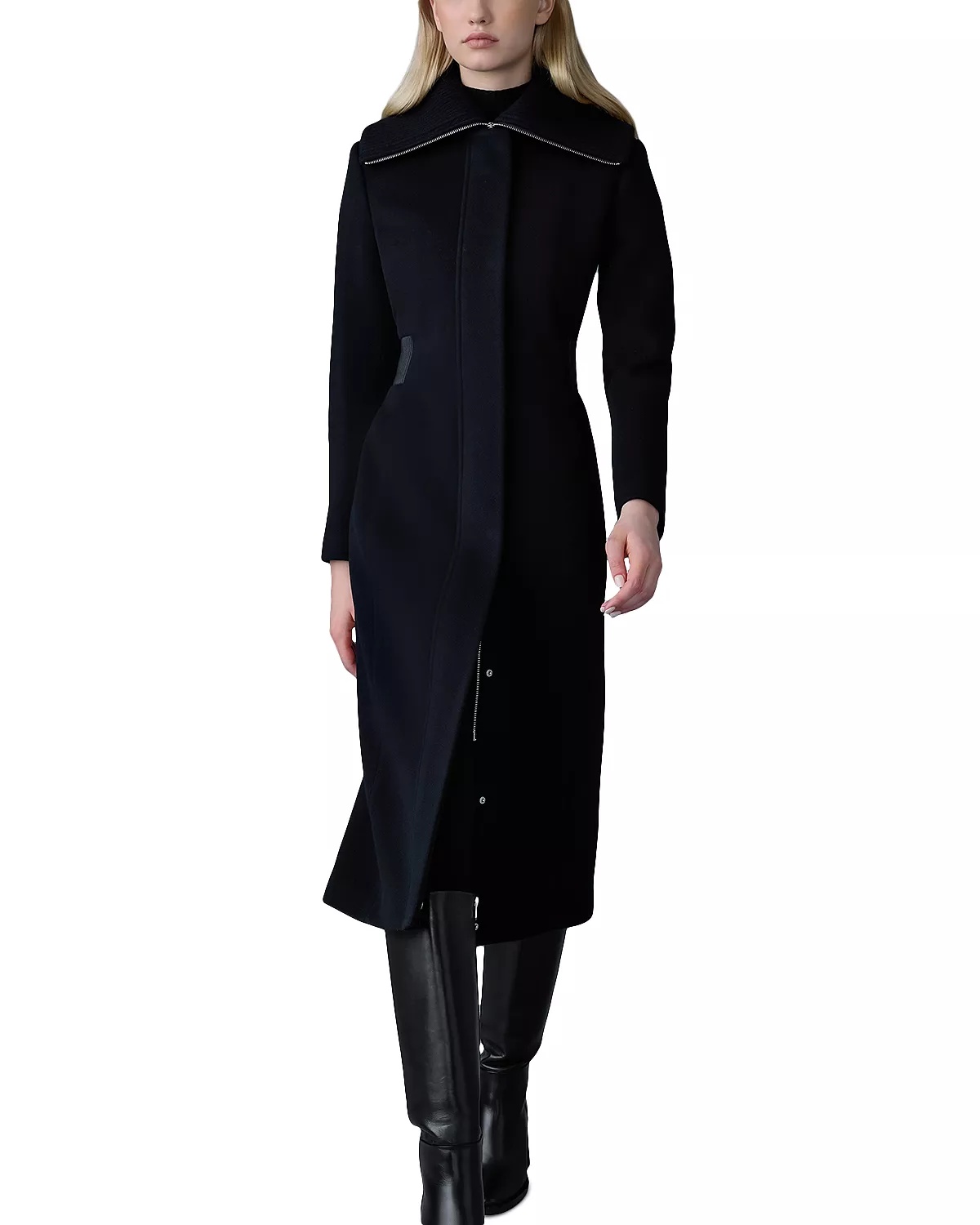 Clarice Double Faced Wool Coat - 1