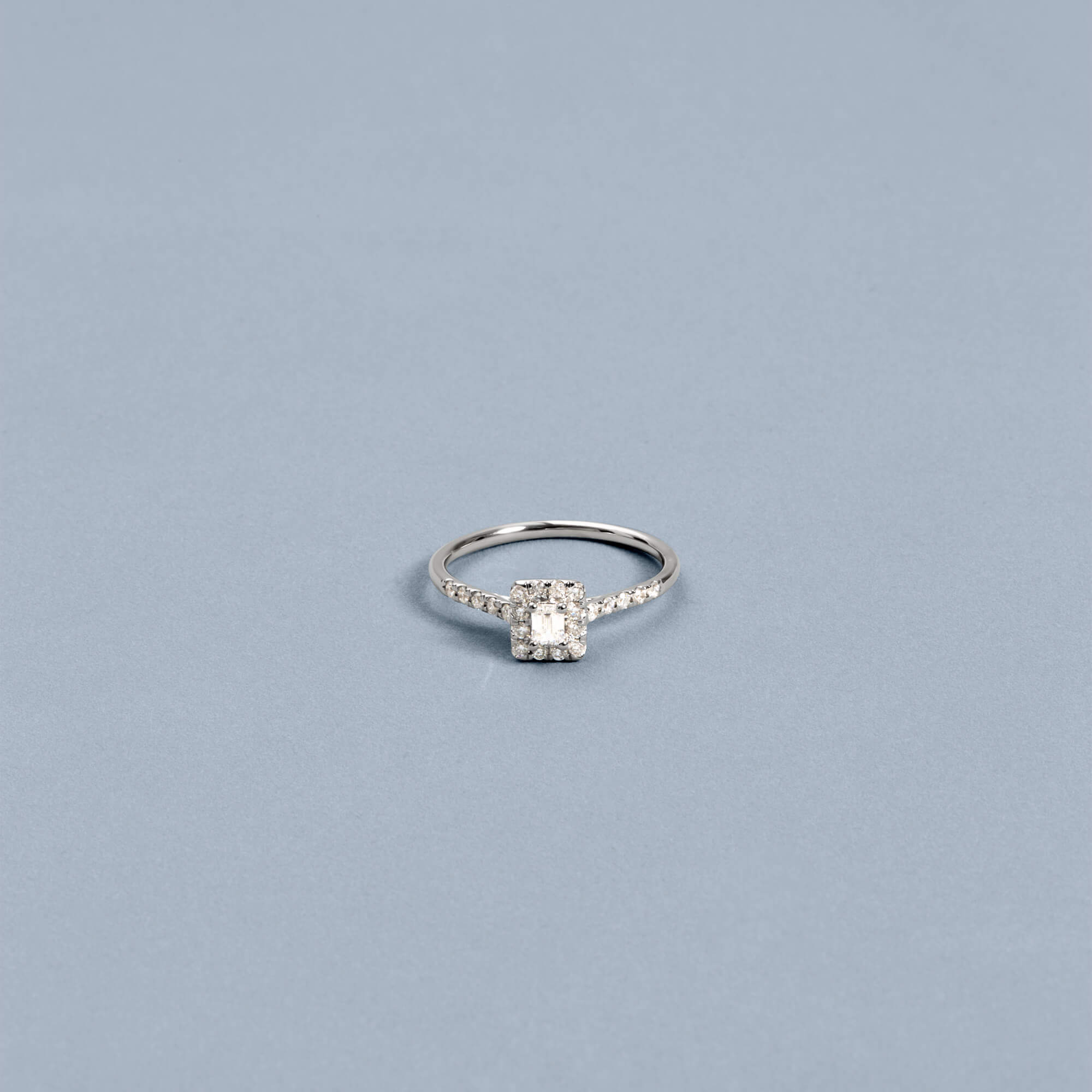 The Greta Ring in White Gold - 5