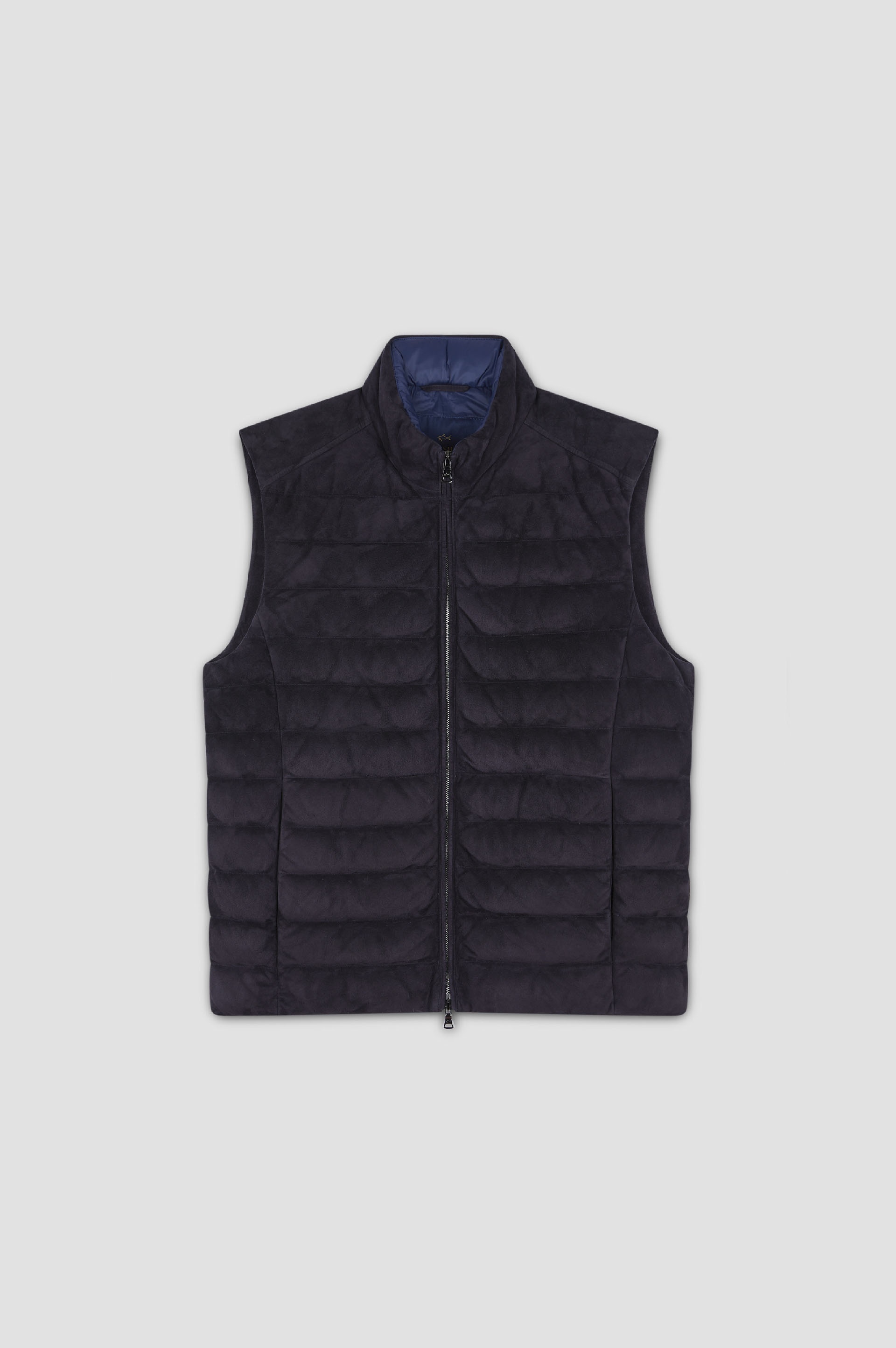 AQUALEATHER SUEDE VEST - 1
