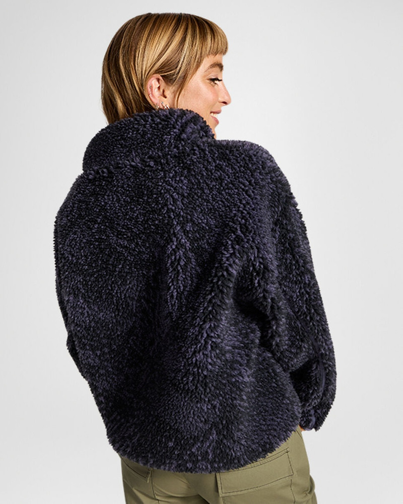 Converse Printed Sherpa Full-Zip Jacket outlook