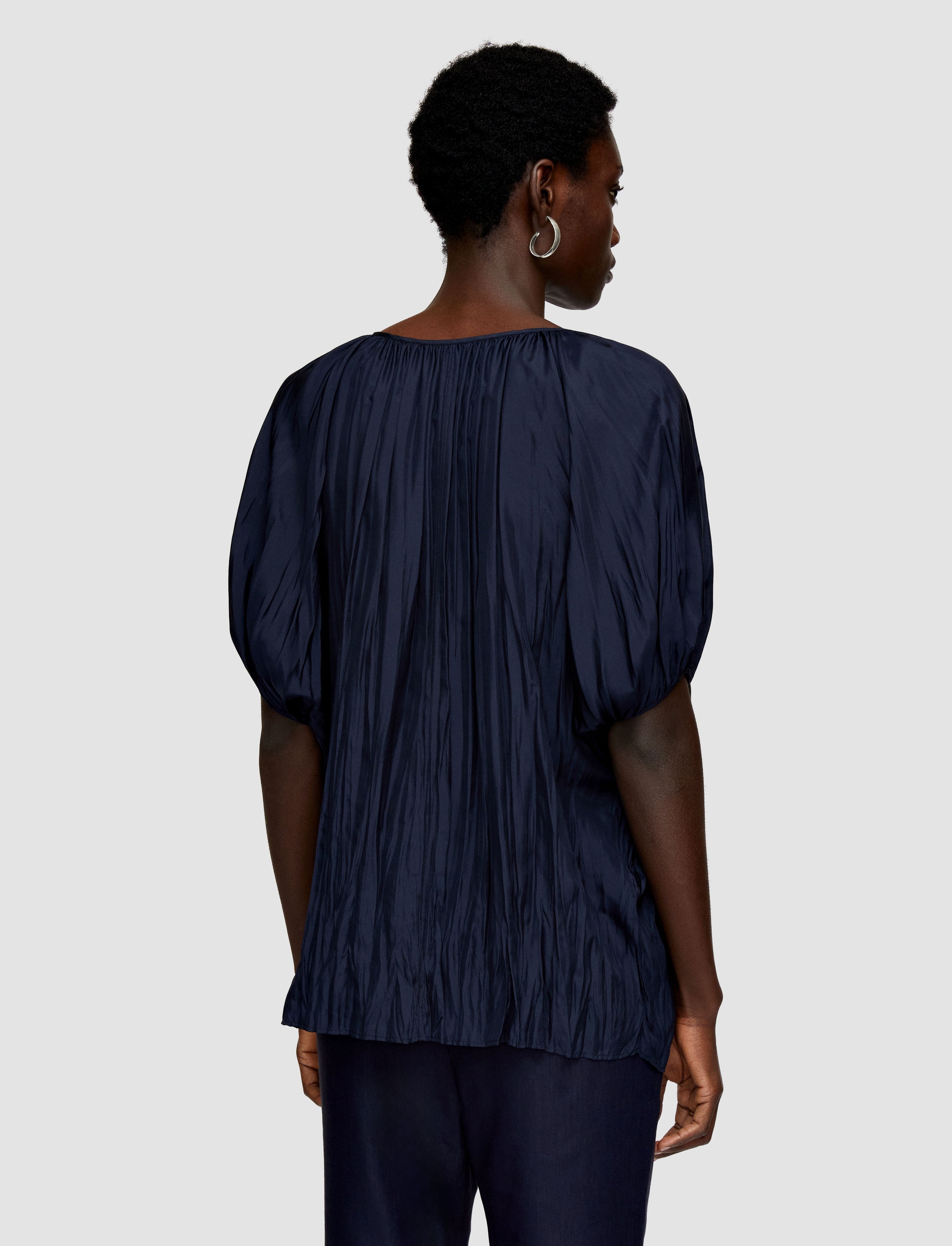 Briela Habotai Silk Blouse - 4