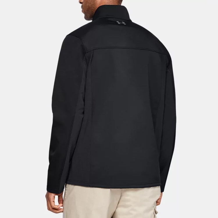 Men's Under Armour Training Casual logo Sports Jacket Black 1321438-001 - 4