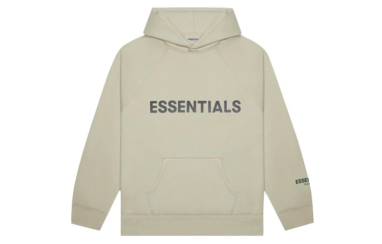 Fear of God Essentials FW20 Logo Hoodie 'Moss' 192250500206245 - 2