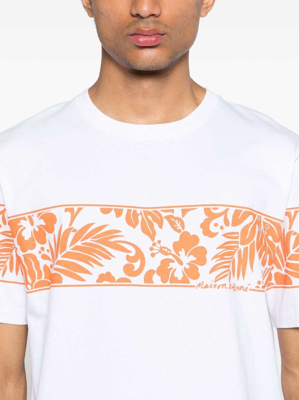floral-print cotton T-shirt - 5