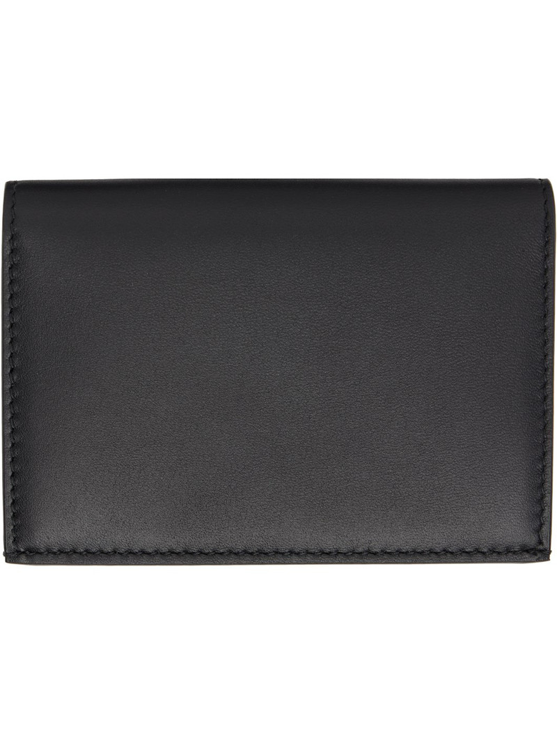Jil Sander Black Flat Card Holder outlook