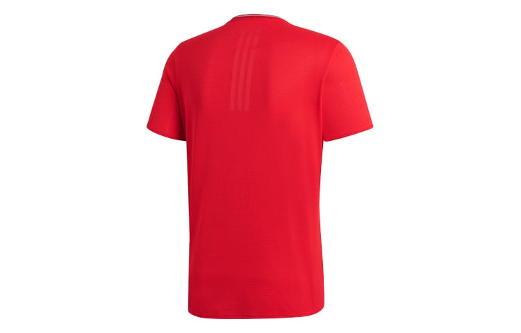 Men's adidas Running Short Sleeve Red T-Shirt BQ7270 - 2