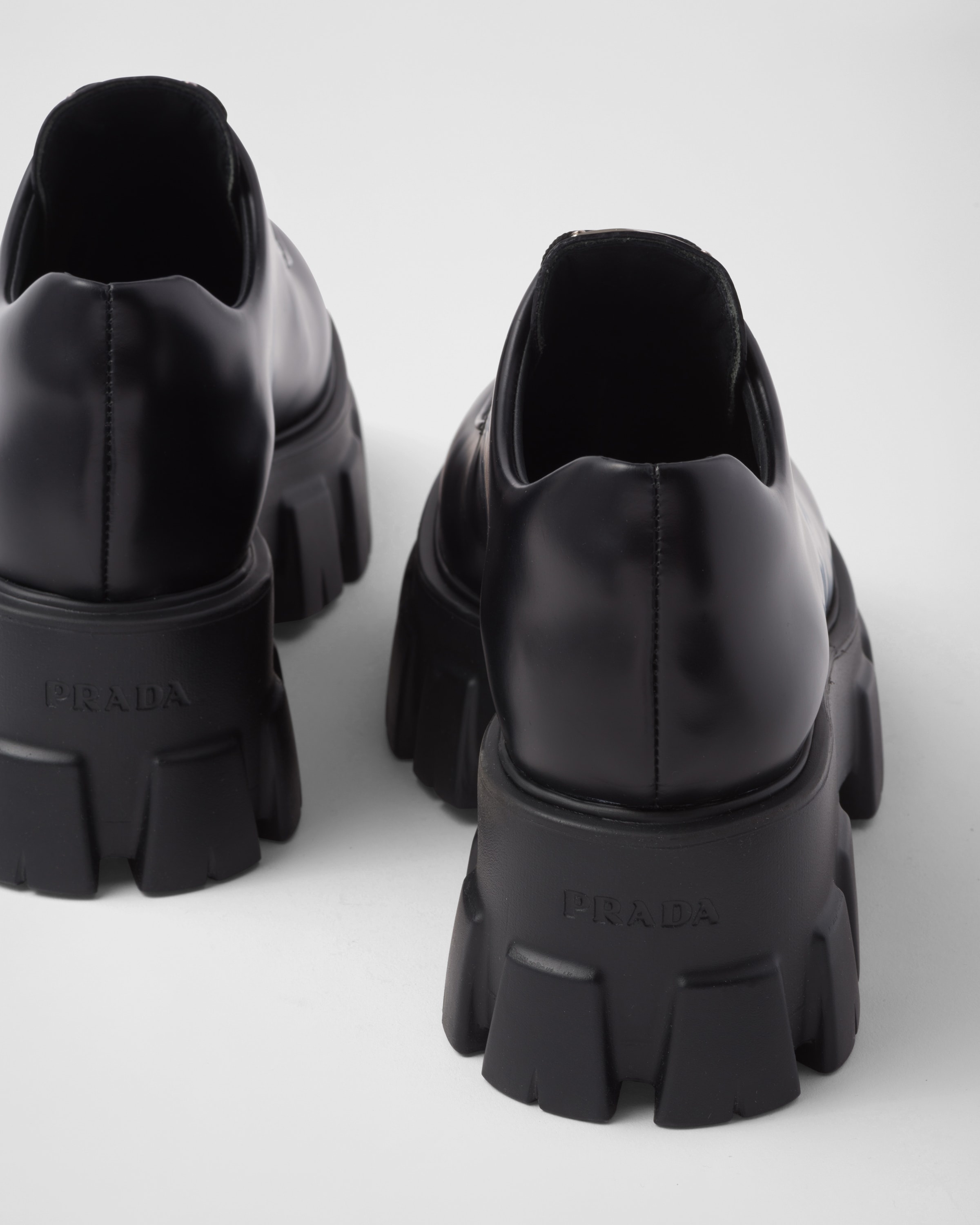 Monolith brushed leather lace-up shoes - 7