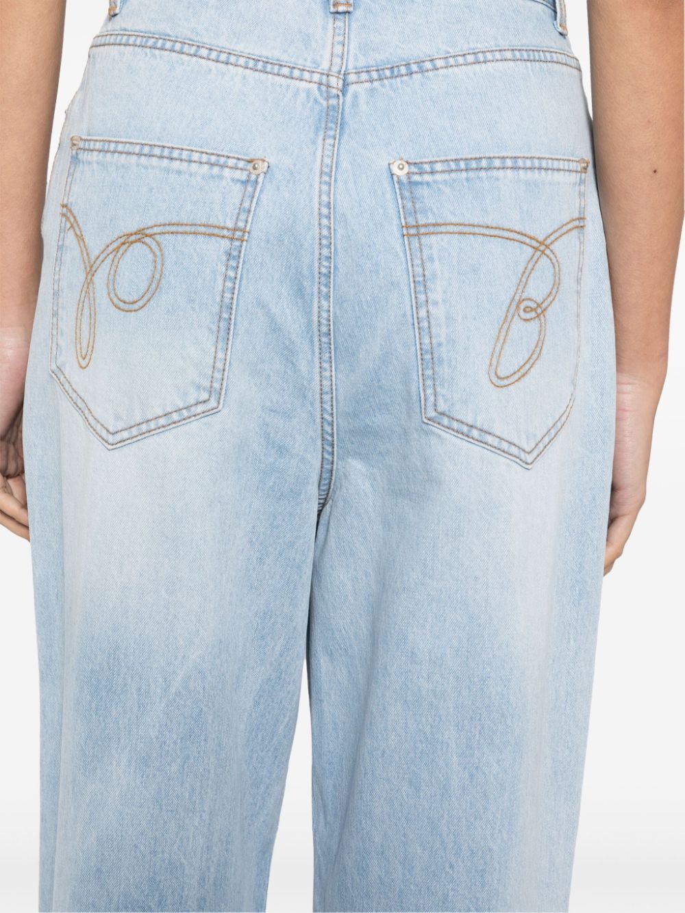 tapered-leg jeans - 5