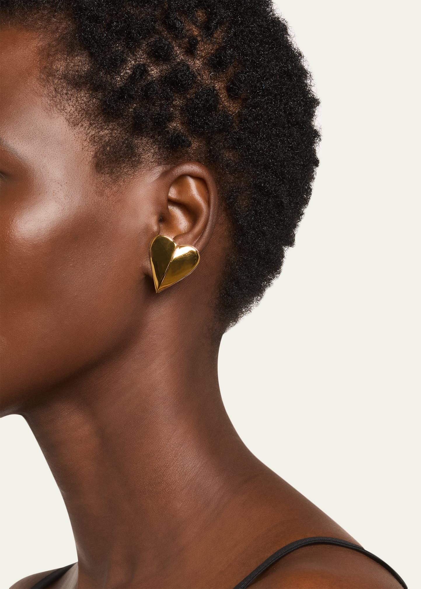 Peaked Heart Earrings - 2