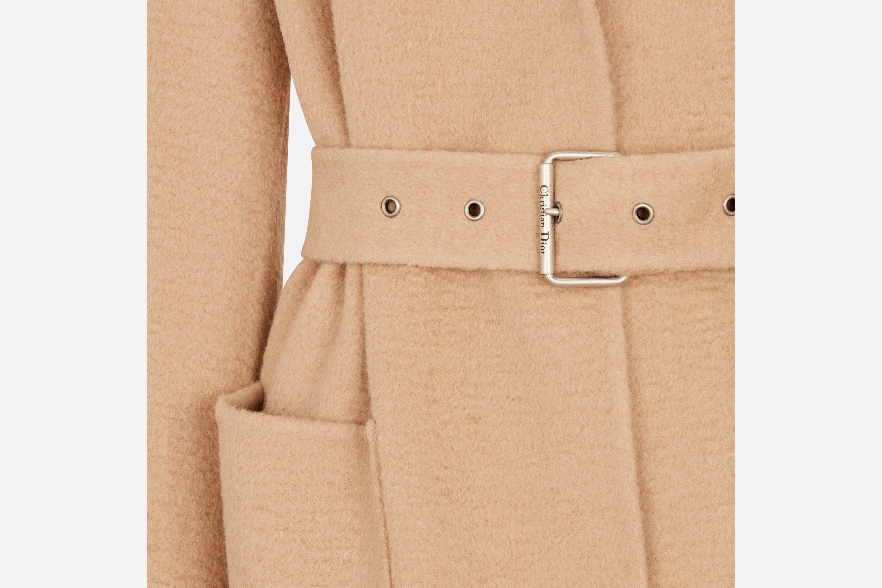 Coat with Belt - 3