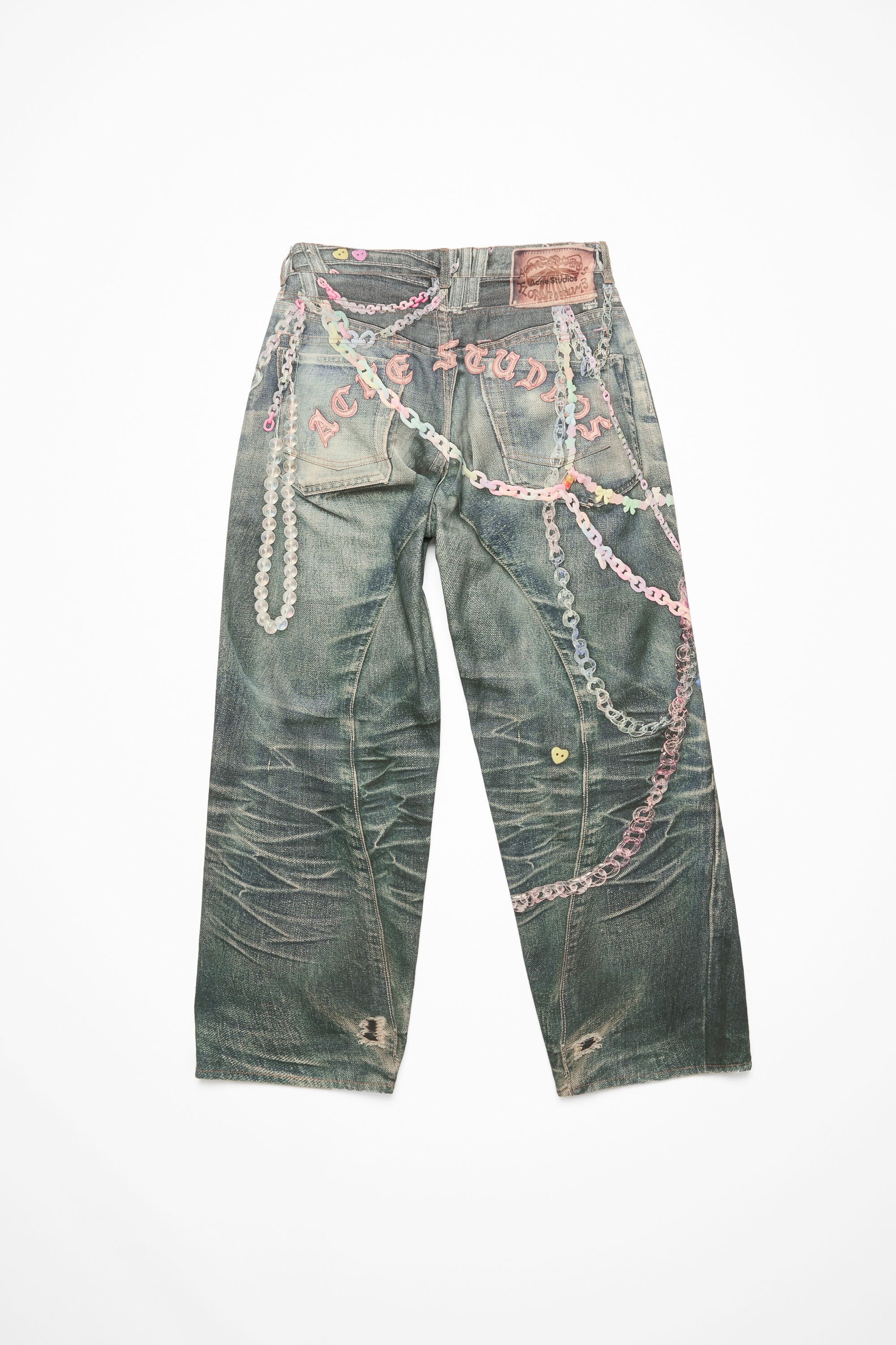 Baggy fit jeans - 1981F - Mid Blue - 10