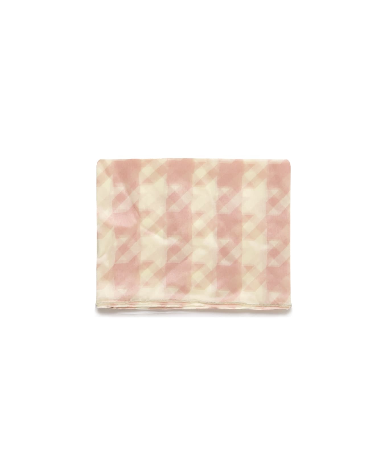 Burberry Silk Scarf With Houndstooth Pattern | italist