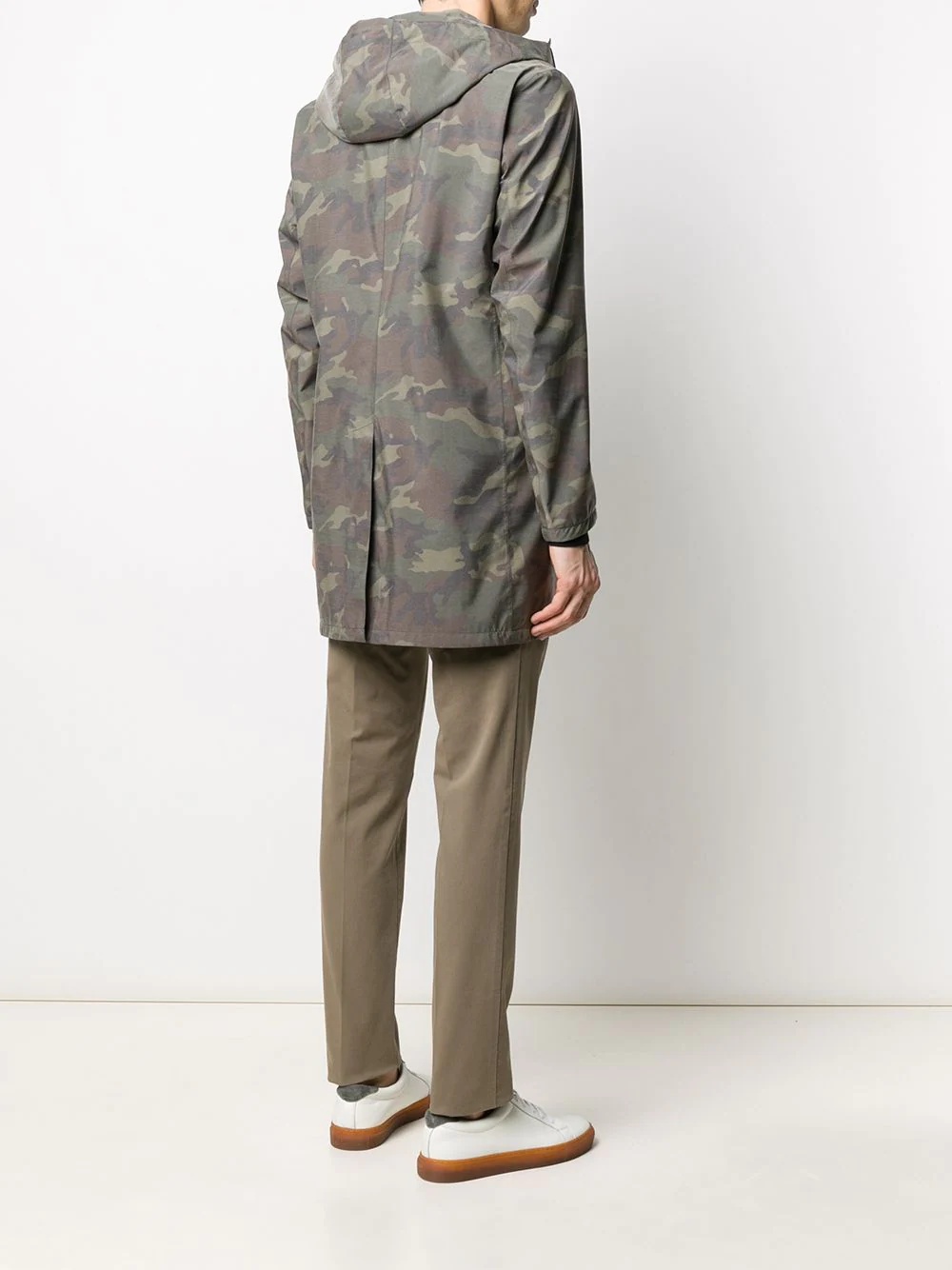 camouflage-print hooded jacket - 4