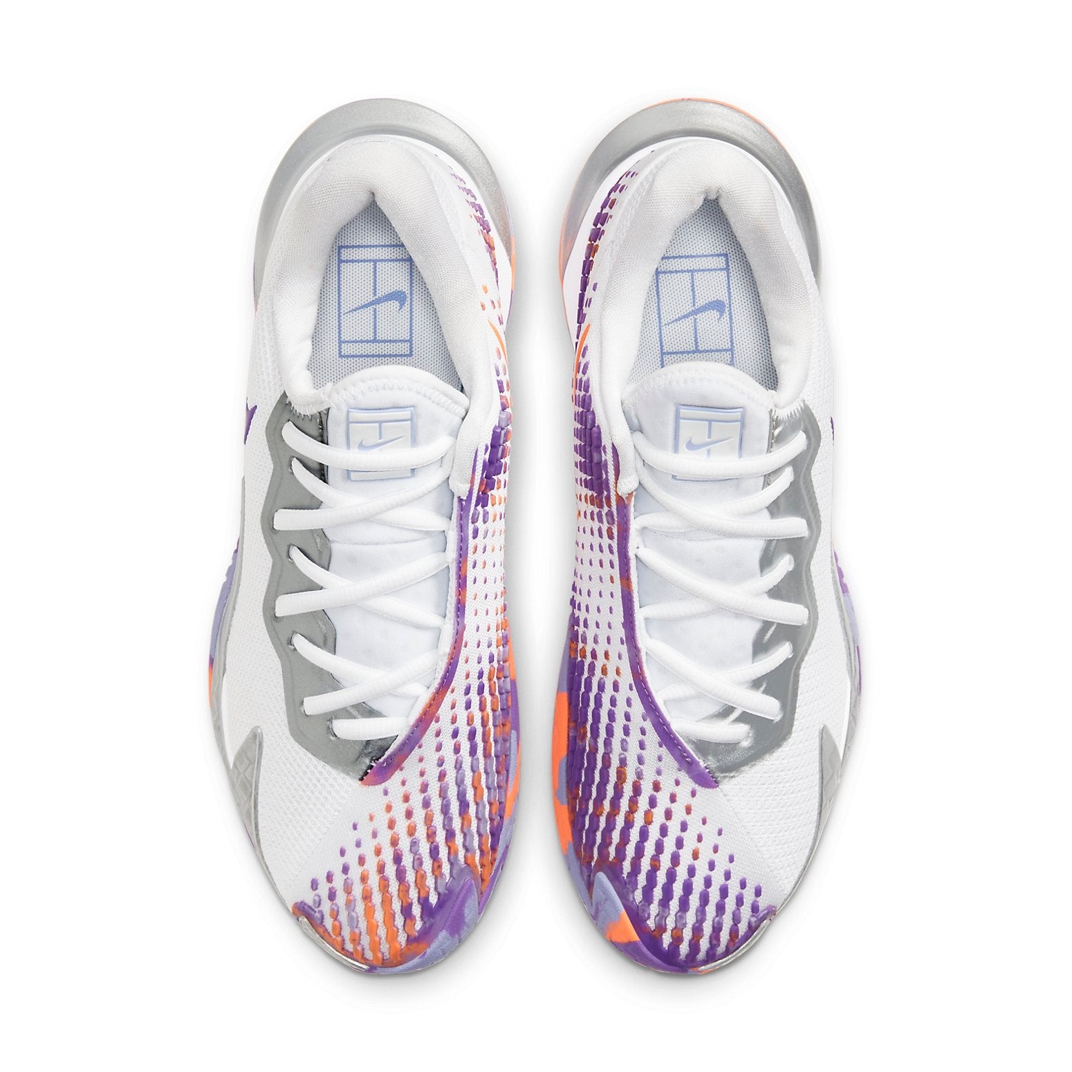 (WMNS) Nike Court Air Zoom Vapor Cage 4 'White Purple Pulse' CD0431-103 - 4