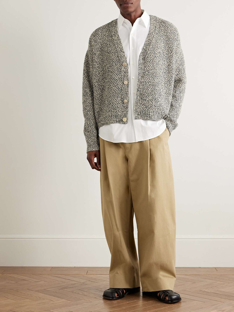 AURALEE Cotton and Cashmere-Blend Cardigan outlook