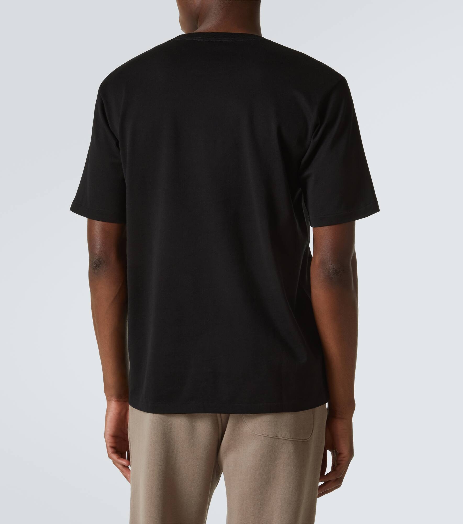 Luster Plaiting cotton T-shirt - 4