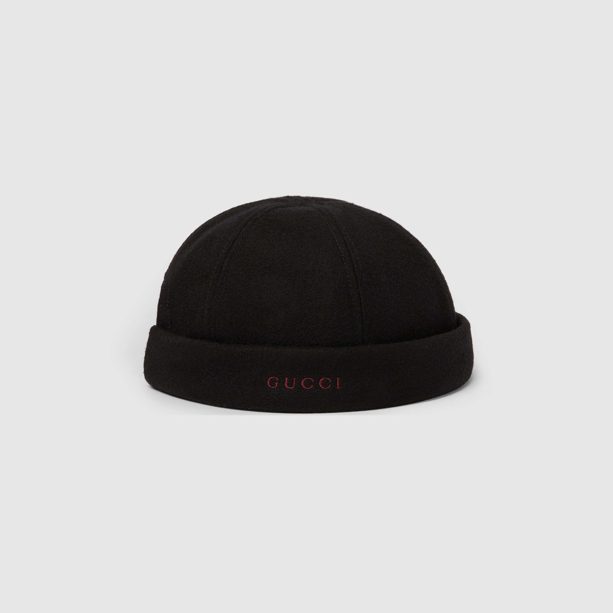 Wool hat with embroidery - 4