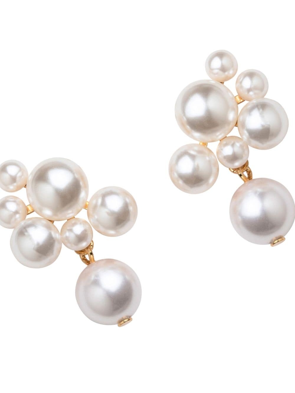 Perlita pearl-detailing earrings - 2