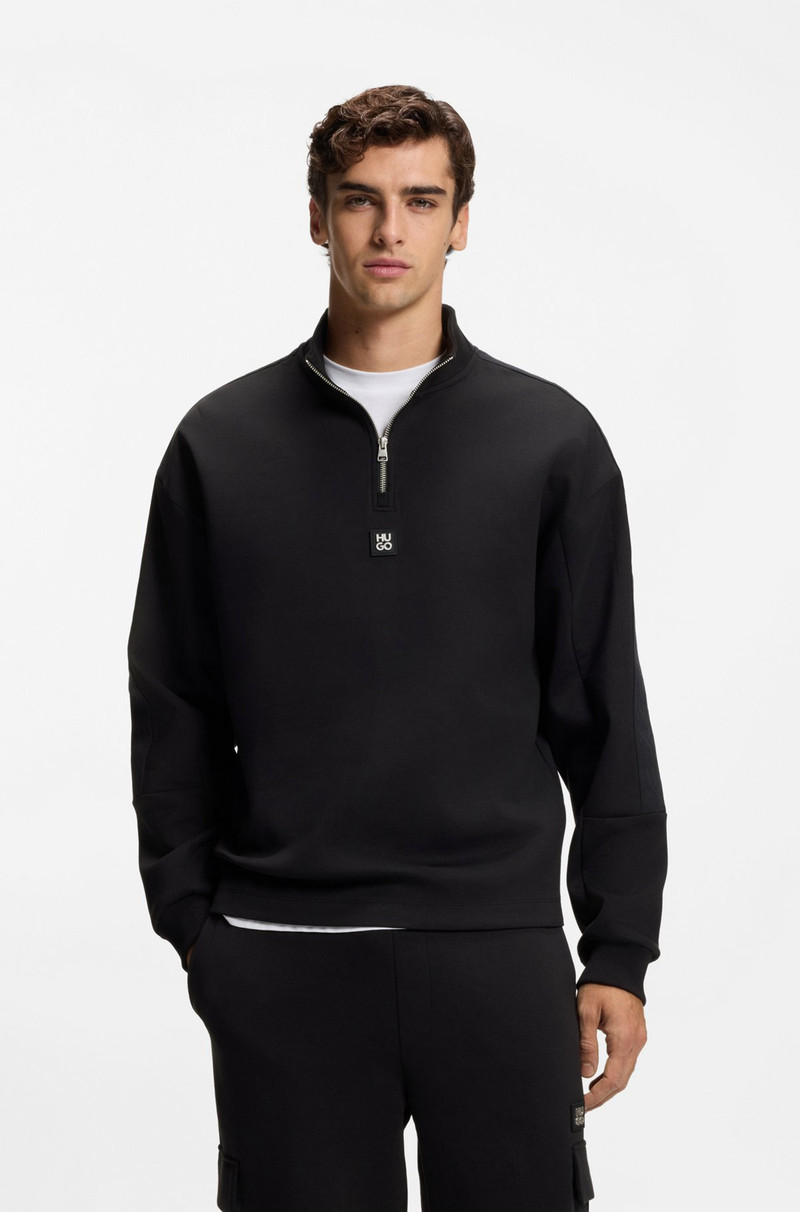 SWEATSHIRT WITH GEOMETRIC TAPE 2