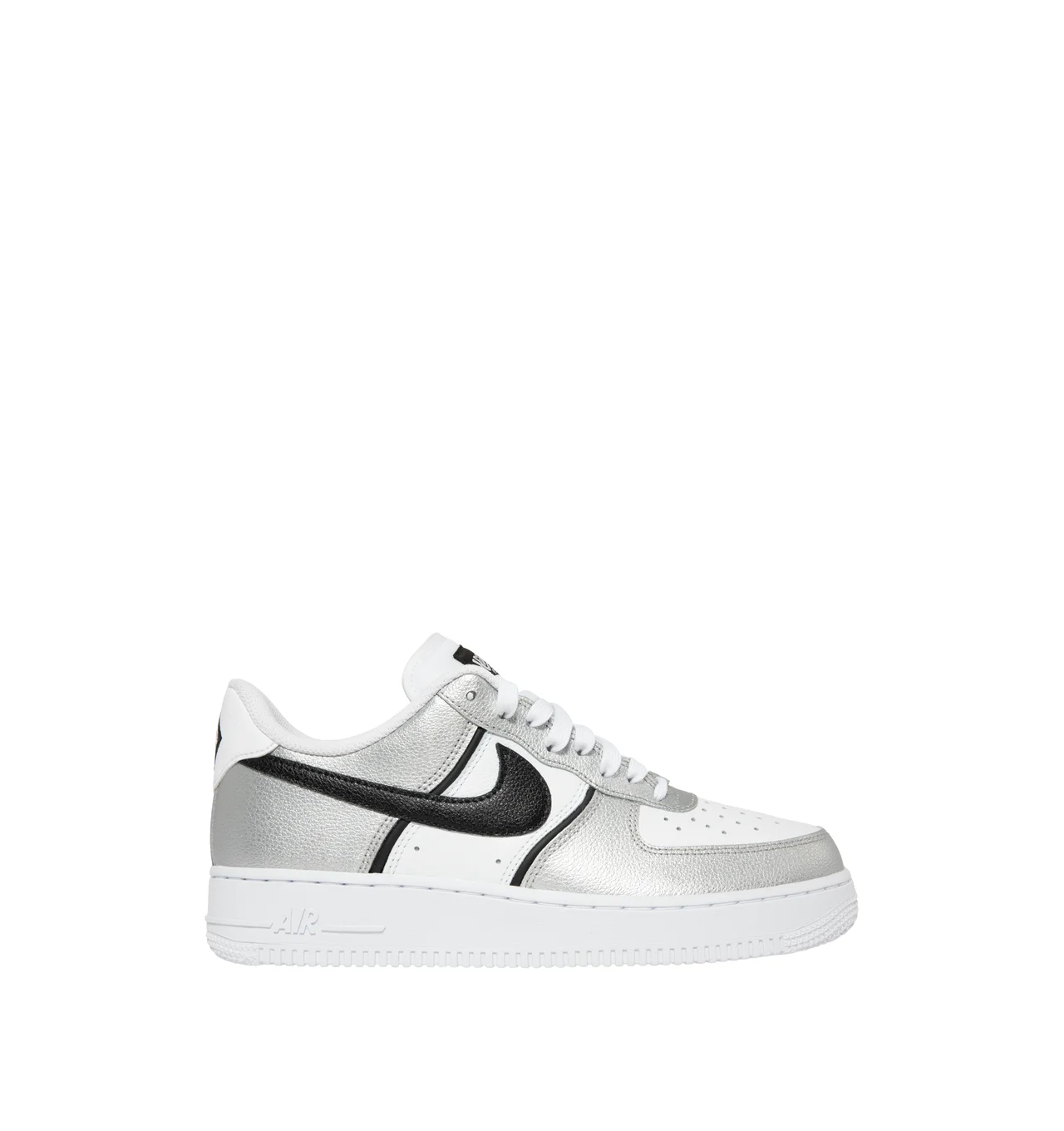 Nike Air Force 1 Low '07 LV8 Metallic Silver White Black - 1