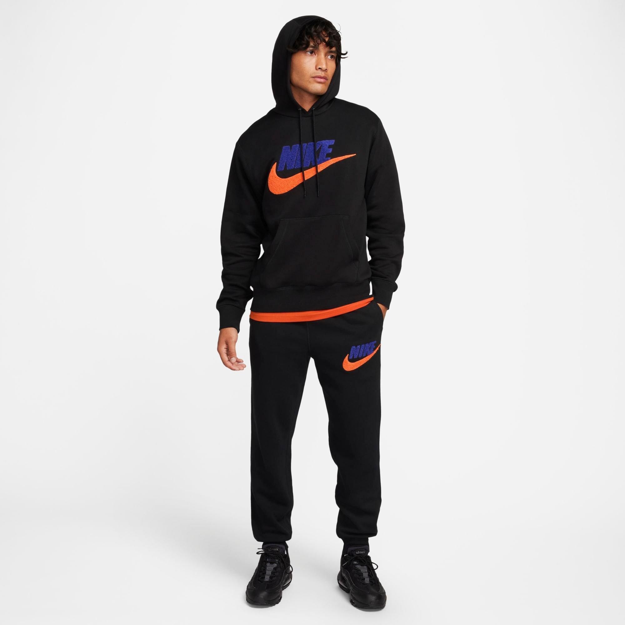 MEN'S NIKE CLUB FLEECE CHENILLE FUTURA PULLOVER HOODIE - 2