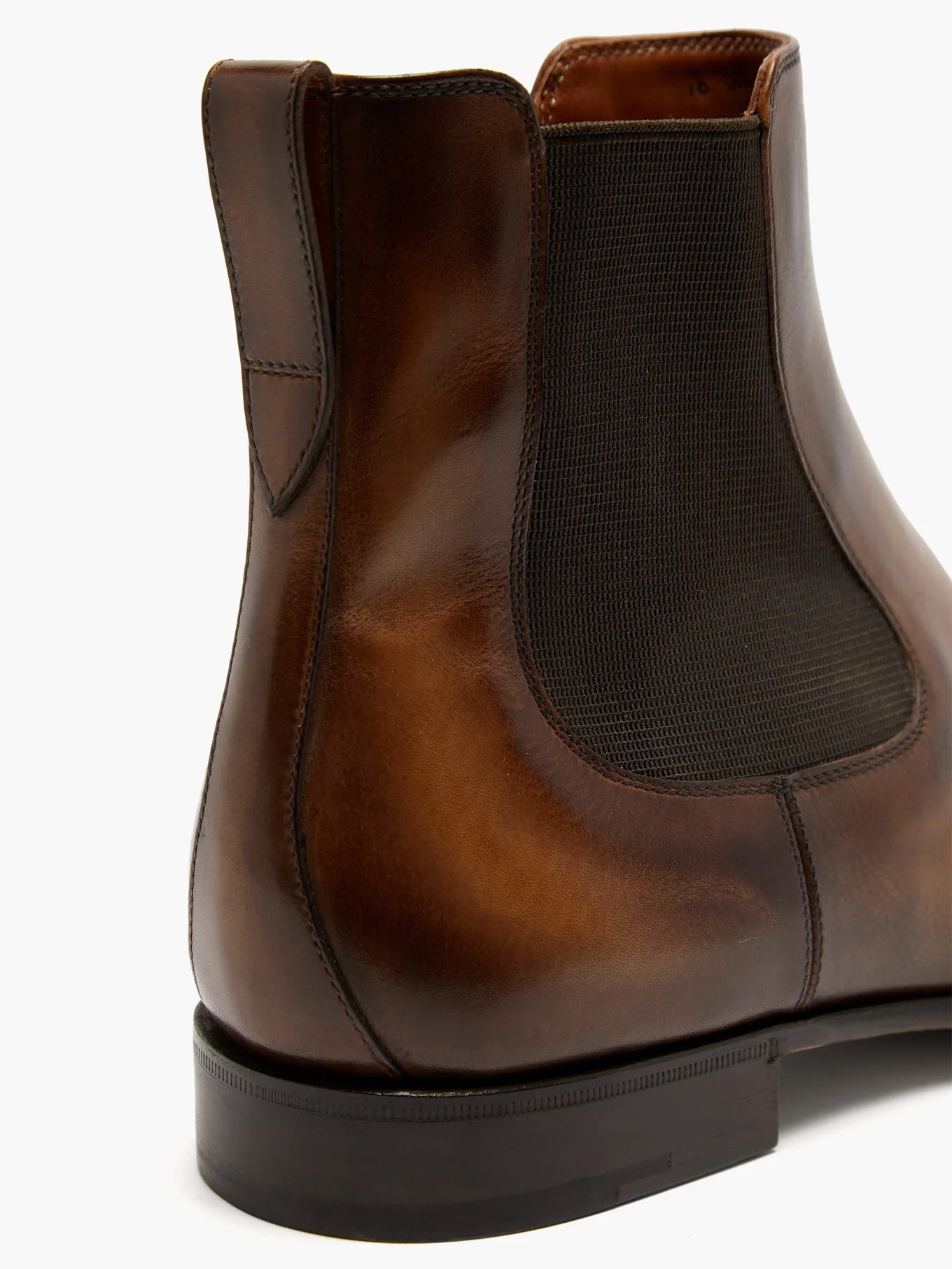 Blake squared-toe Venezia-leather Chelsea boots - 6