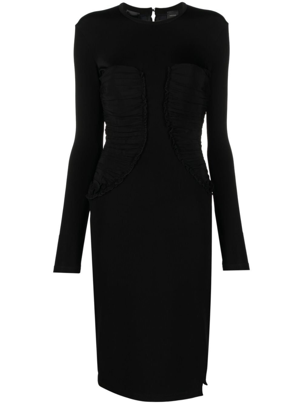 Aramis gathered midi dress - 1