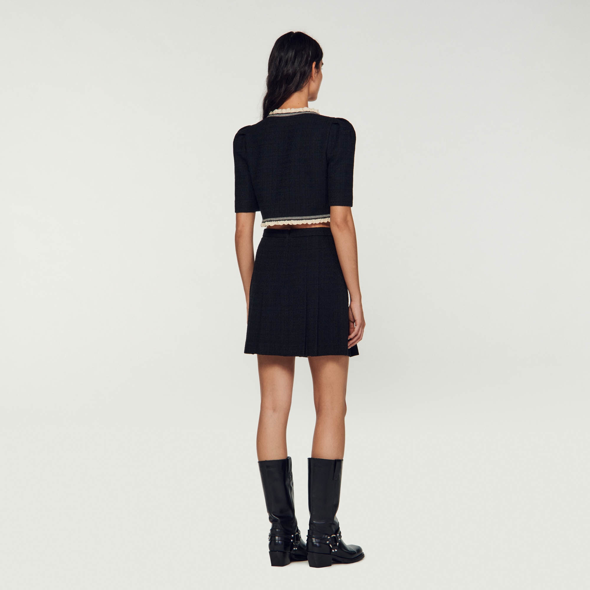 TWEED CROPPED TOP - 6