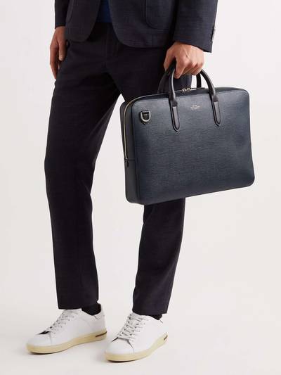 Smythson Panama Cross-Grain Leather Briefcase outlook