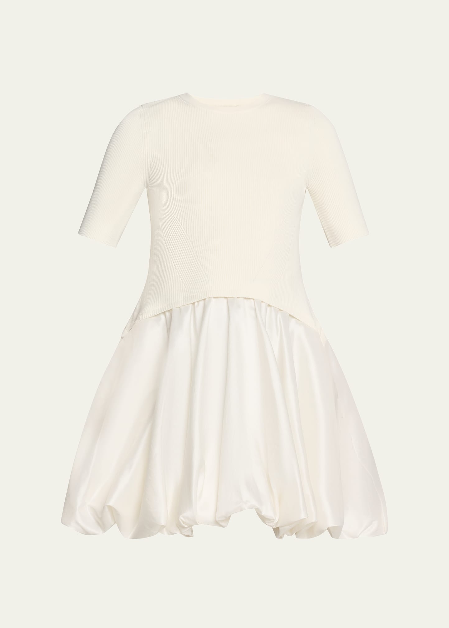 Kenny Short-Sleeve Bubble Dress - 1