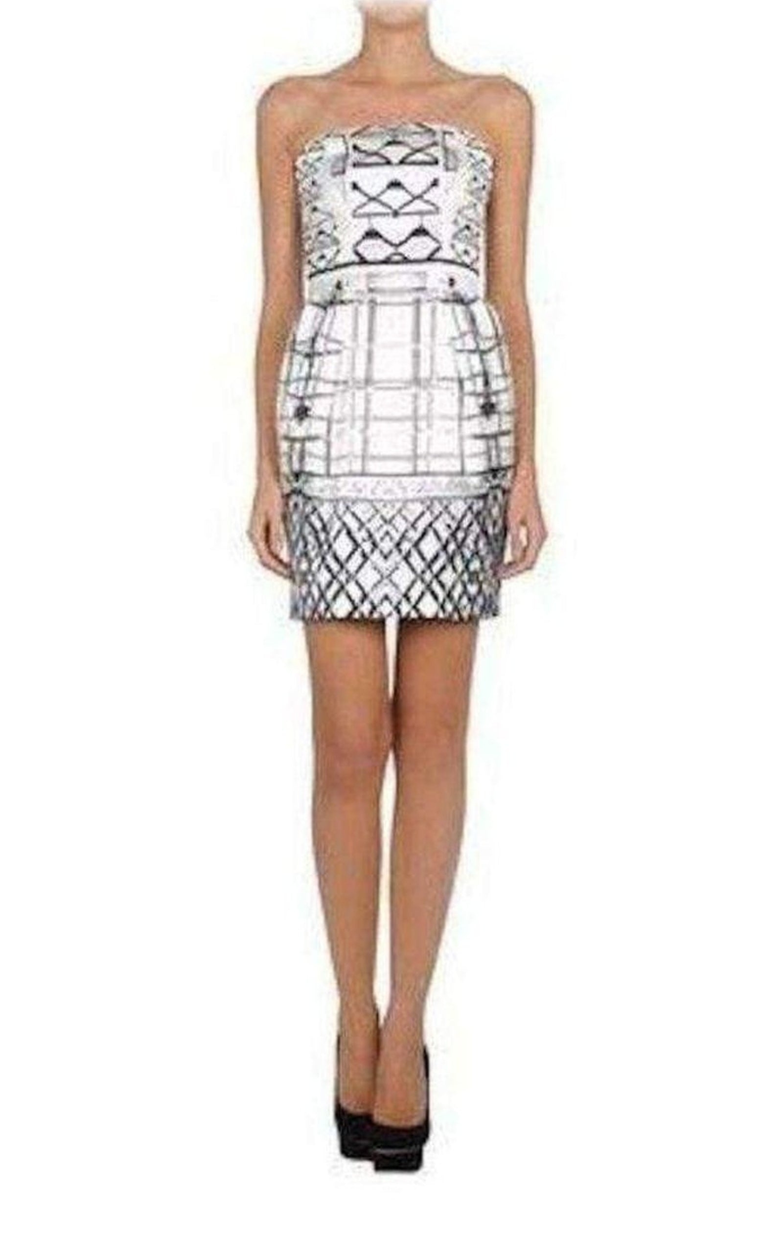 Mary Katrantzou - Starbright Bustier Jacquard Dress - 3