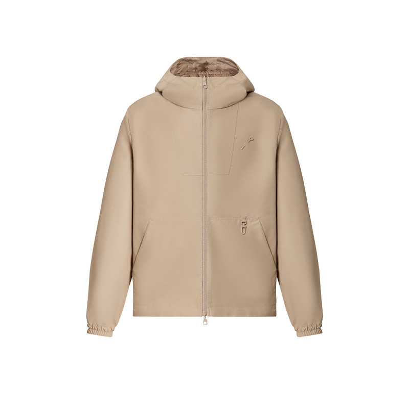 Monogram Reversible Nylon Windbreaker - 1