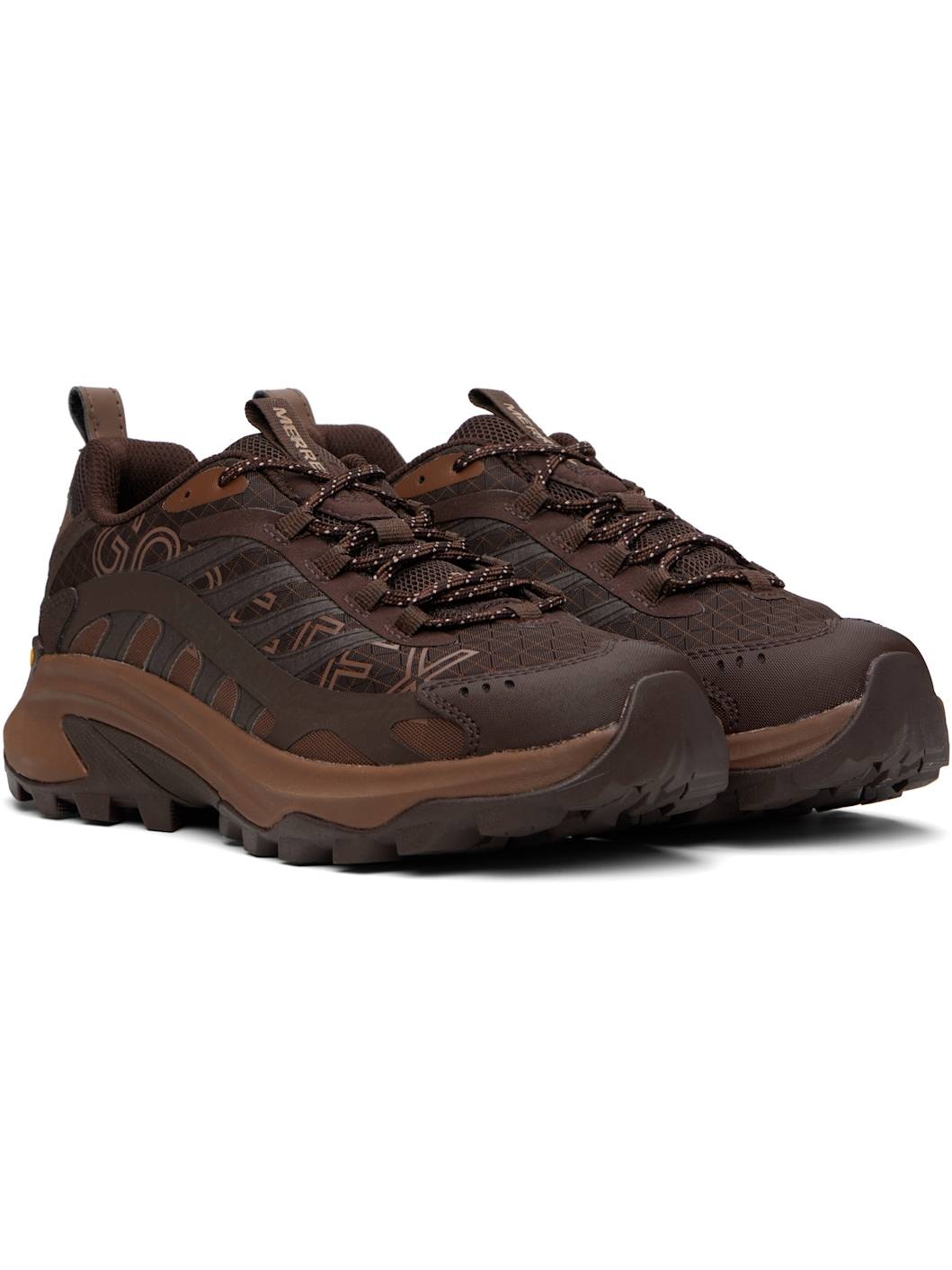 Brown Moab Speed 2 GORE-TEX BL Sneakers - 4