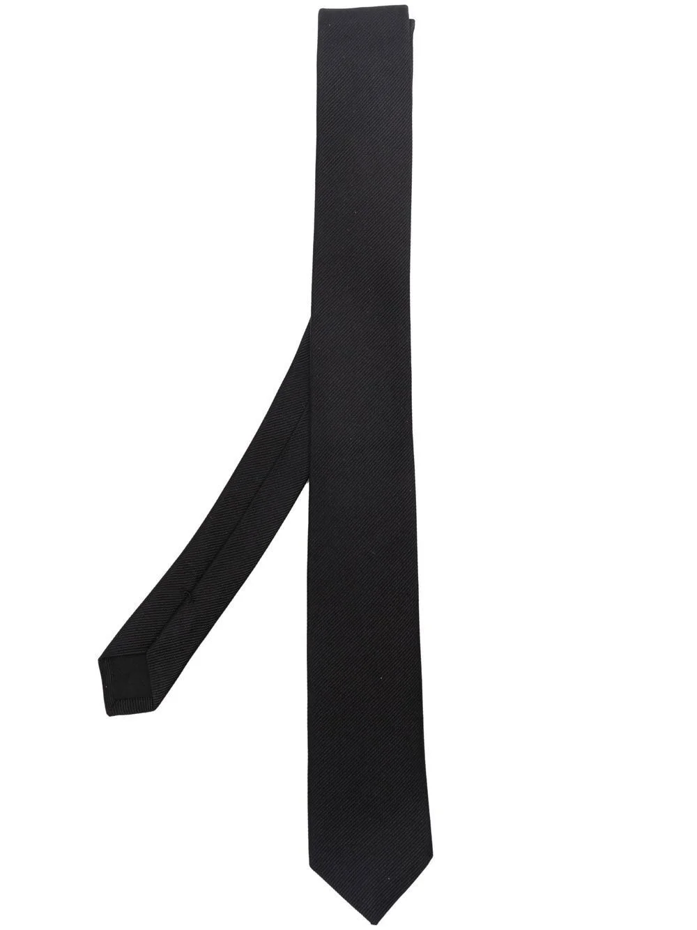 textured silk tie - 1