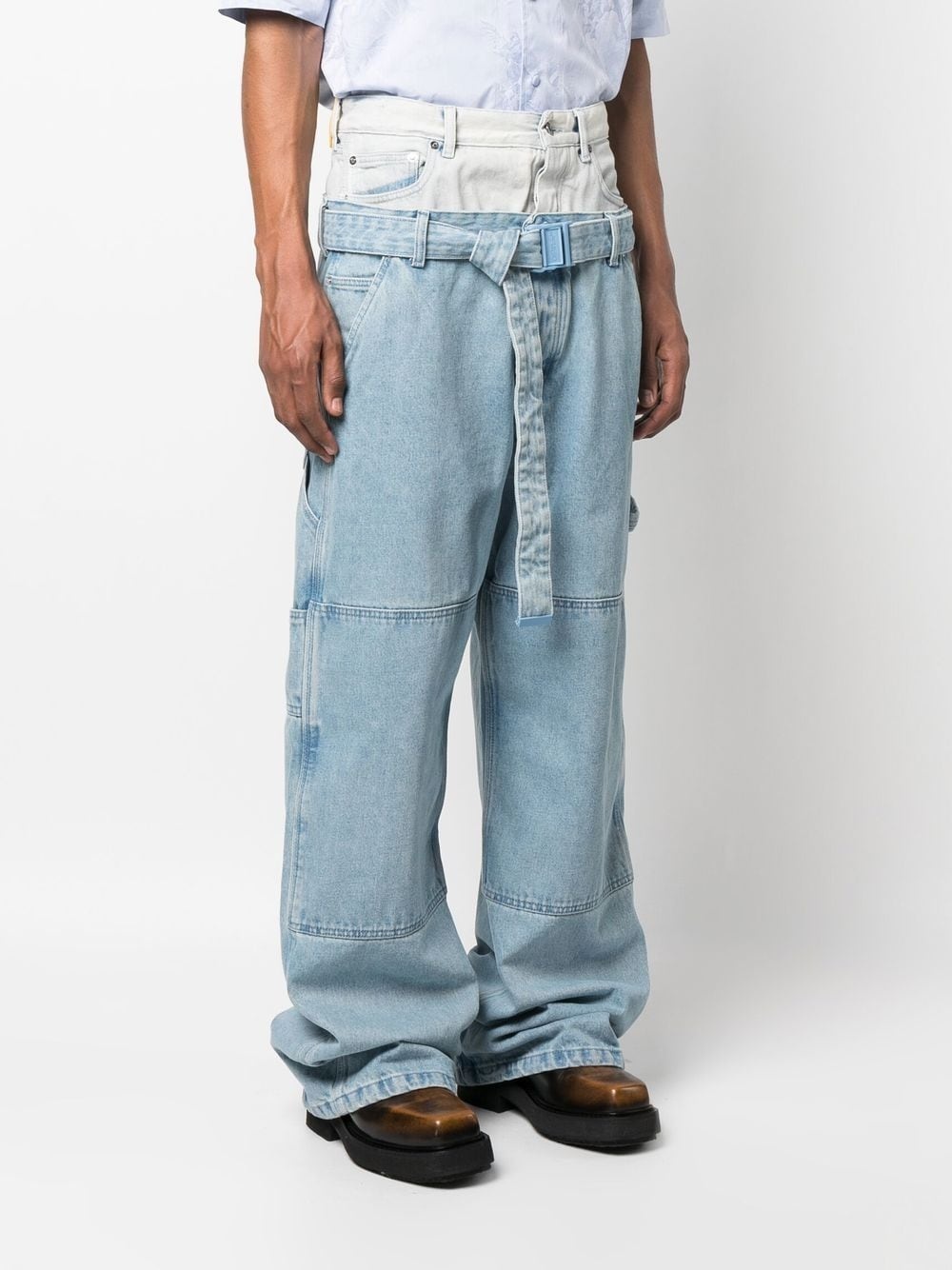 wide-leg jeans - 3