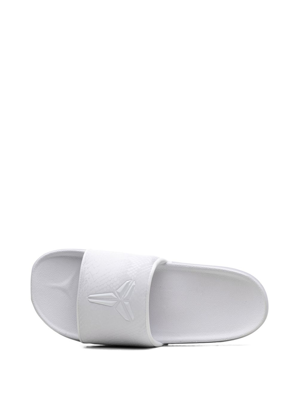 Kobe Offcourt "Triple White" slides - 4
