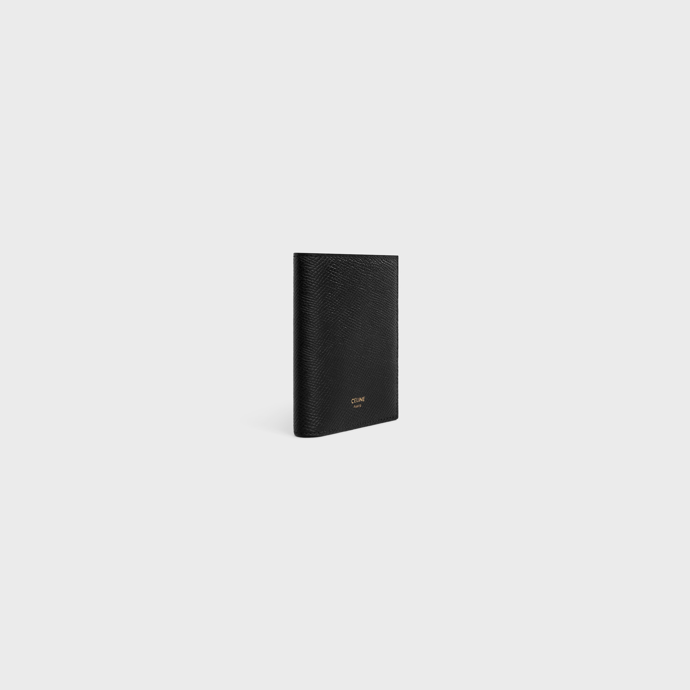 TRIOMPHE COMPACT WALLET TRIOMPHE CHARMS in GRAINED CALFSKIN - 2