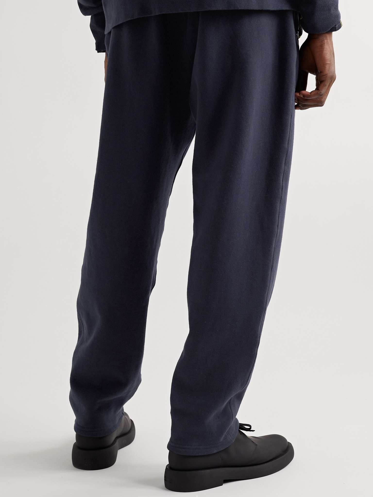 Tapered Cotton-Jersey Sweatpants - 4