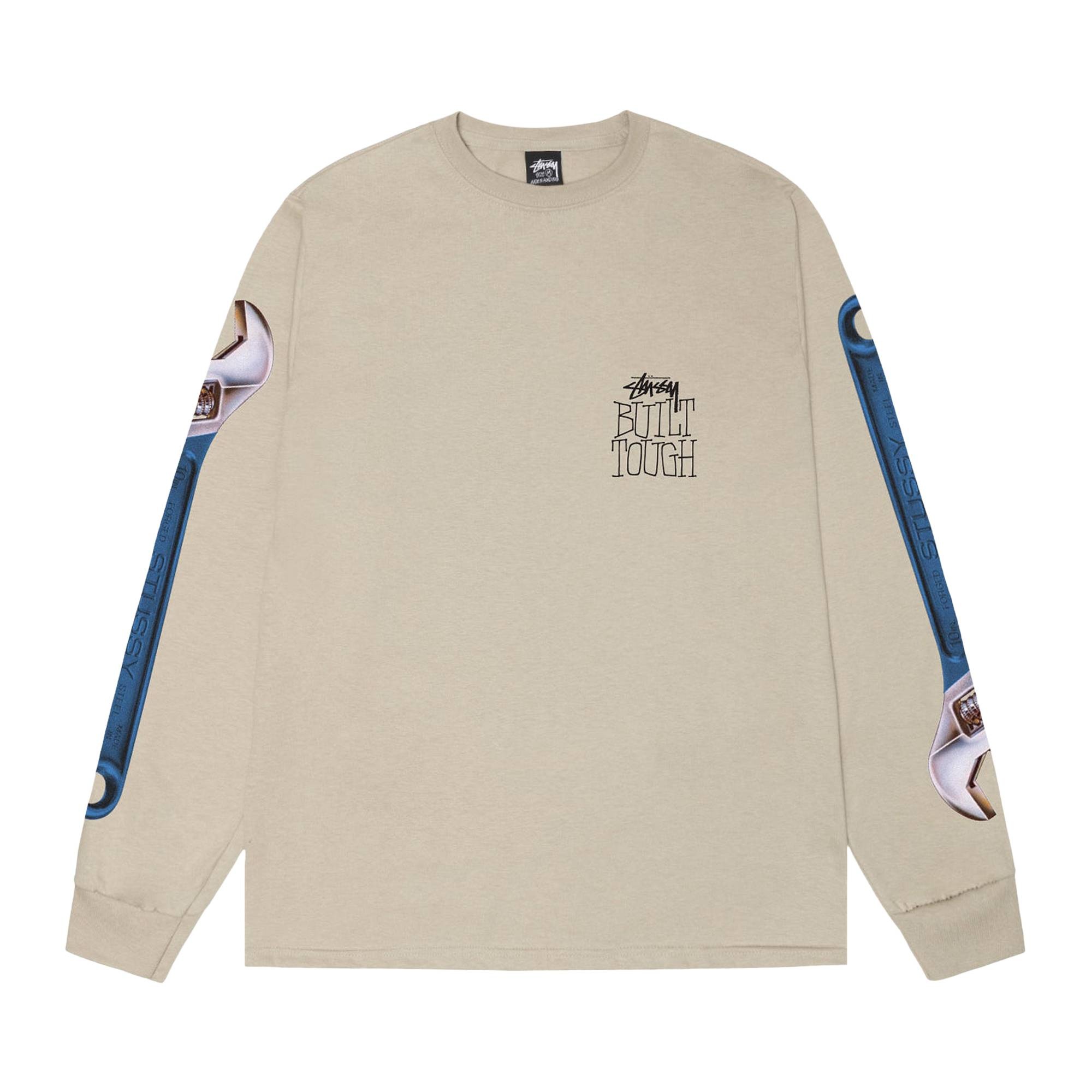 Stussy Wrench Long-Sleeve Tee 'Khaki' - 1