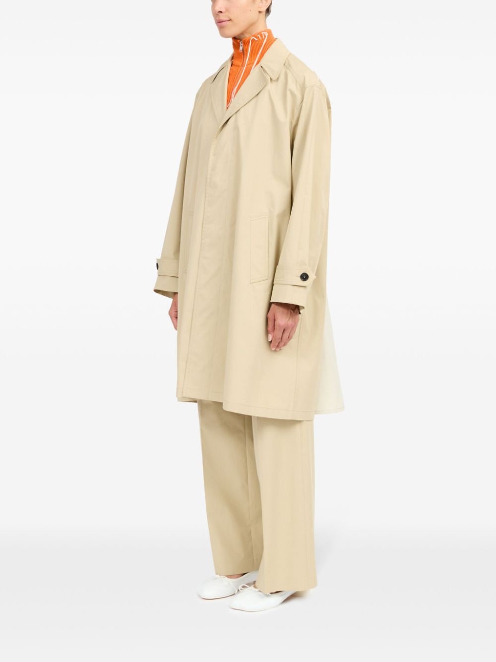 single-breasted coat - 6