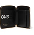 Logo-Print Leather Zip-Around Wallet - 6