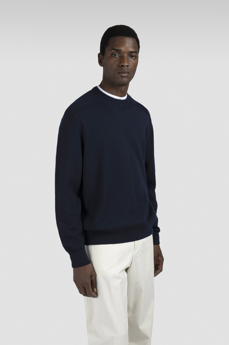 SOFT COOL TOUCH WOOL CREWNECK SWEATER 6