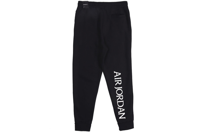 Jordan Air Jordan Jumpman Classics Fleece Lined Casual Long Pants Black BV6009-010 outlook